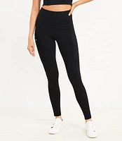 Lou & Grey Luvstretch Zip Side Pocket Leggings