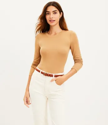 Long Sleeve Crew Neck Tee