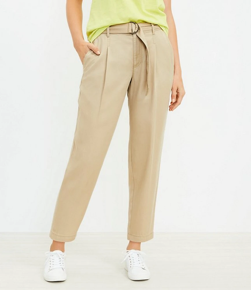 Tall Belted Emory Taper Pants