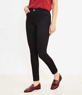 Petite Five Pocket Skinny Pants Sateen