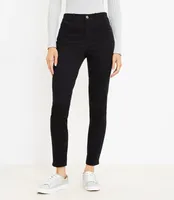 Curvy Five Pocket Skinny Pants Sateen