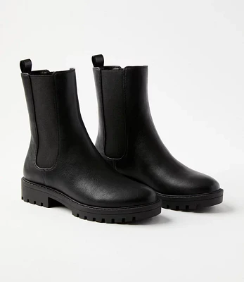 Lug Sole Chelsea Boots