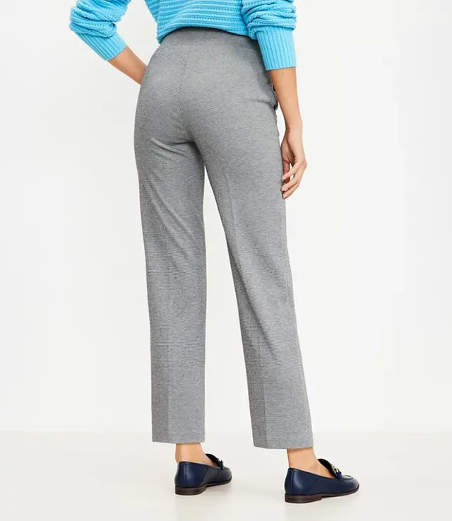 Style & Co Plus Houndstooth Pull-On Ponte Pants, Created for