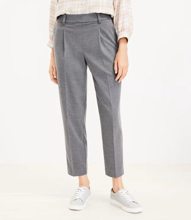 Uniqlo + Ezy Tucked Ankle-Length Pants