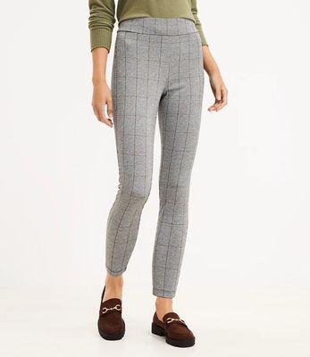 Petite Plaid Leggings | LOFT