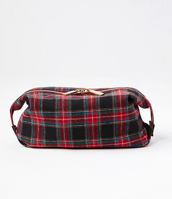 Plaid Cosmetic Case