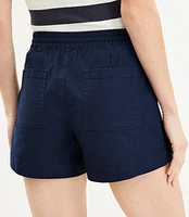 Utility Shorts in Twill