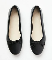 Leather Ballet Flats