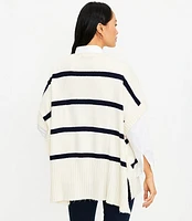 Striped Modern Poncho