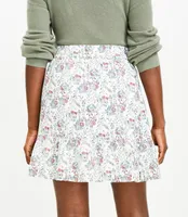 Floral Flounce Skirt