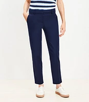 Riviera Slim Pants Doubleweave