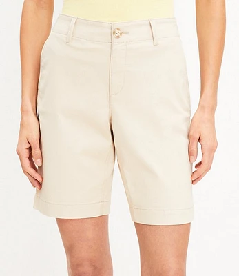 Curvy Monroe Chino Bermuda Shorts