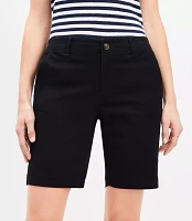 Curvy Monroe Chino Bermuda Shorts