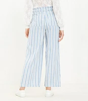 Tall Emory Wide Leg Pants Stripe