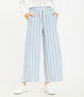 Tall Emory Wide Leg Pants Stripe