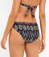 LOFT Beach Multicolored Ikat Classic Bikini Bottom