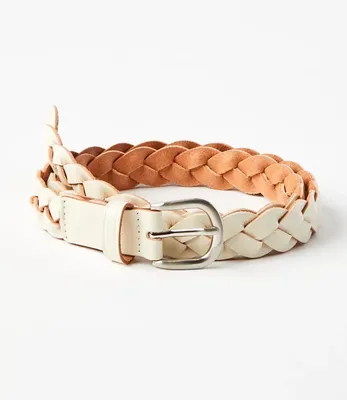 Braided Leather Belt