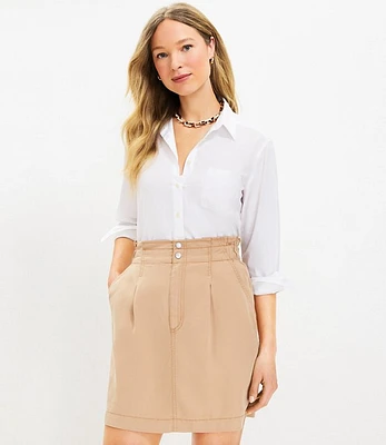 Emory Paperbag Pocket Skirt