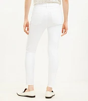 Tall Curvy Mid Rise Skinny Jeans in White