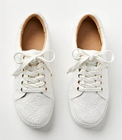 Eyelet Lace Up Sneakers