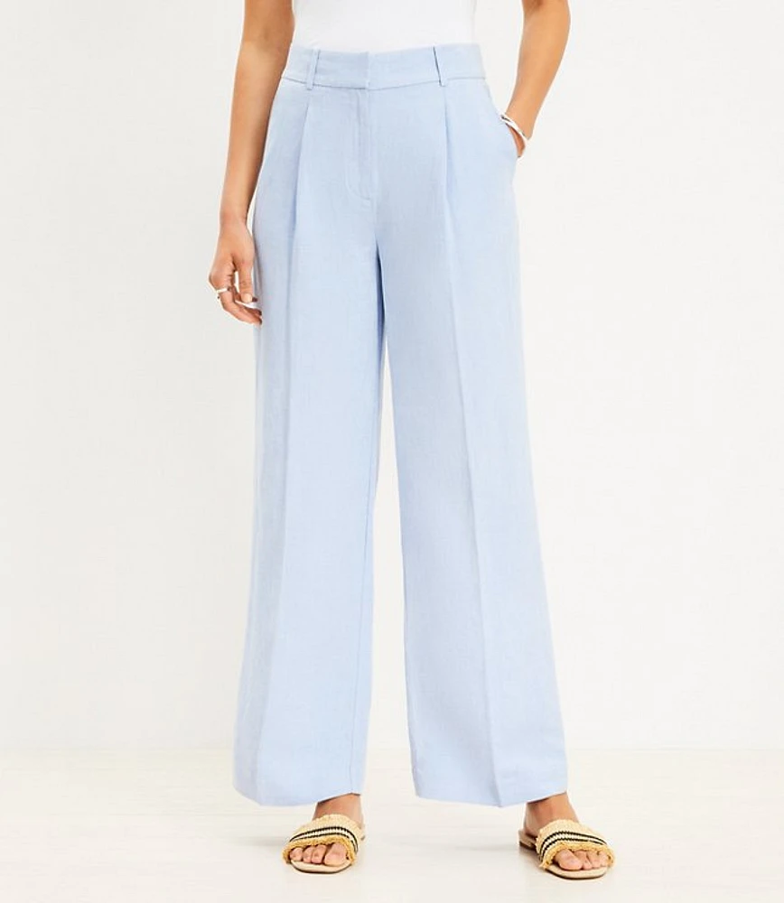 Tall Peyton Trouser Pants Linen Blend