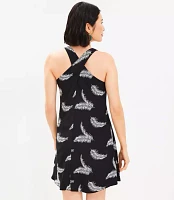 Criss Cross Back Swing Dress