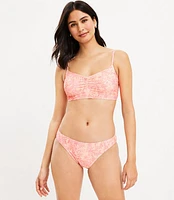 LOFT Beach Floral Classic Bikini Bottom