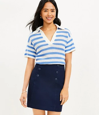 Twill Sailor Skirt