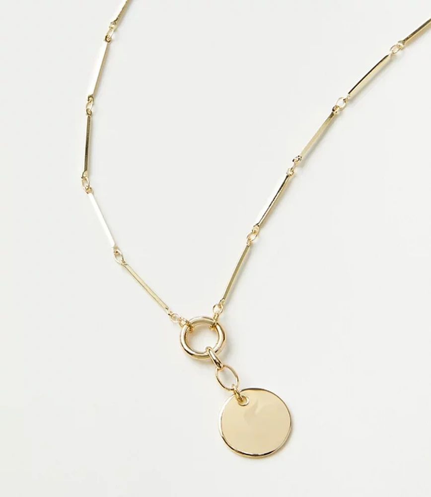 Coin Pendant Necklace