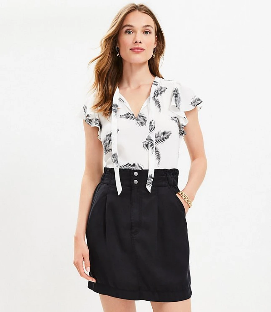 Tall Emory Paperbag Pocket Skirt