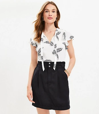 Tall Emory Paperbag Pocket Skirt