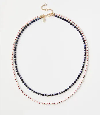 Layered Beaded Necklace