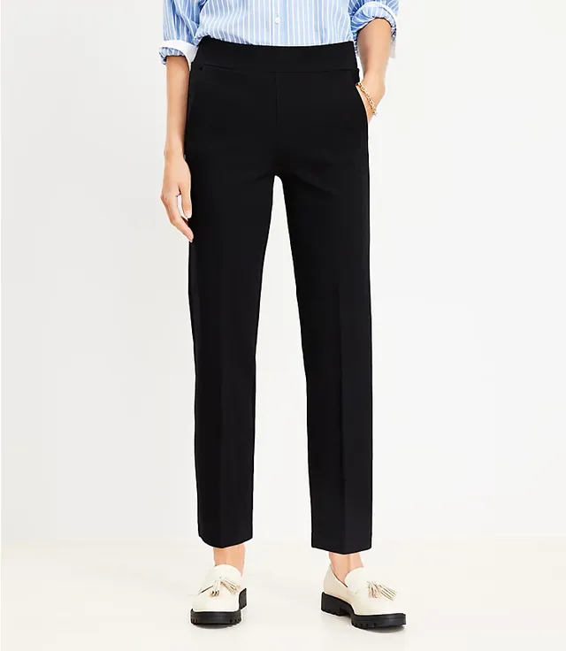 DKNY Women's Velour Straight-Leg Pull-On Pants - Macy's