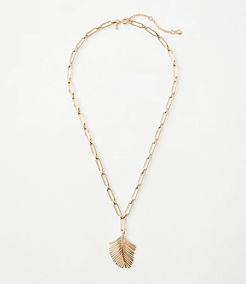 Palm Leaf Necklace