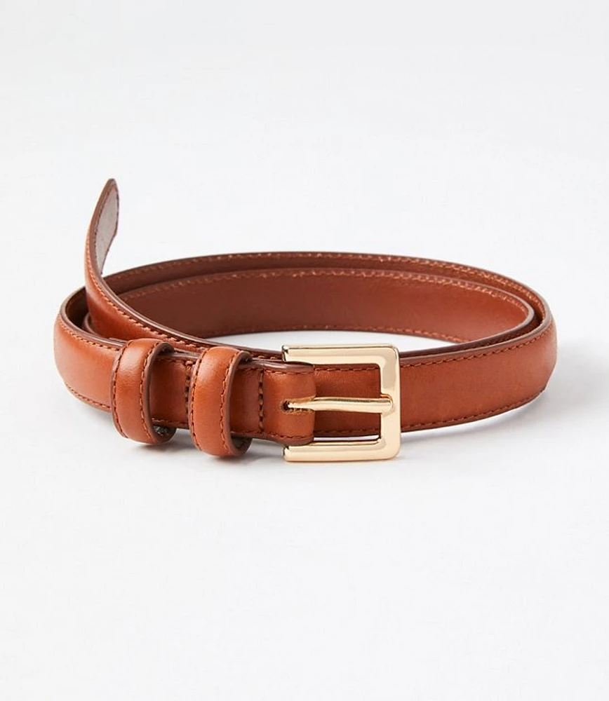 Refined Leather Belt