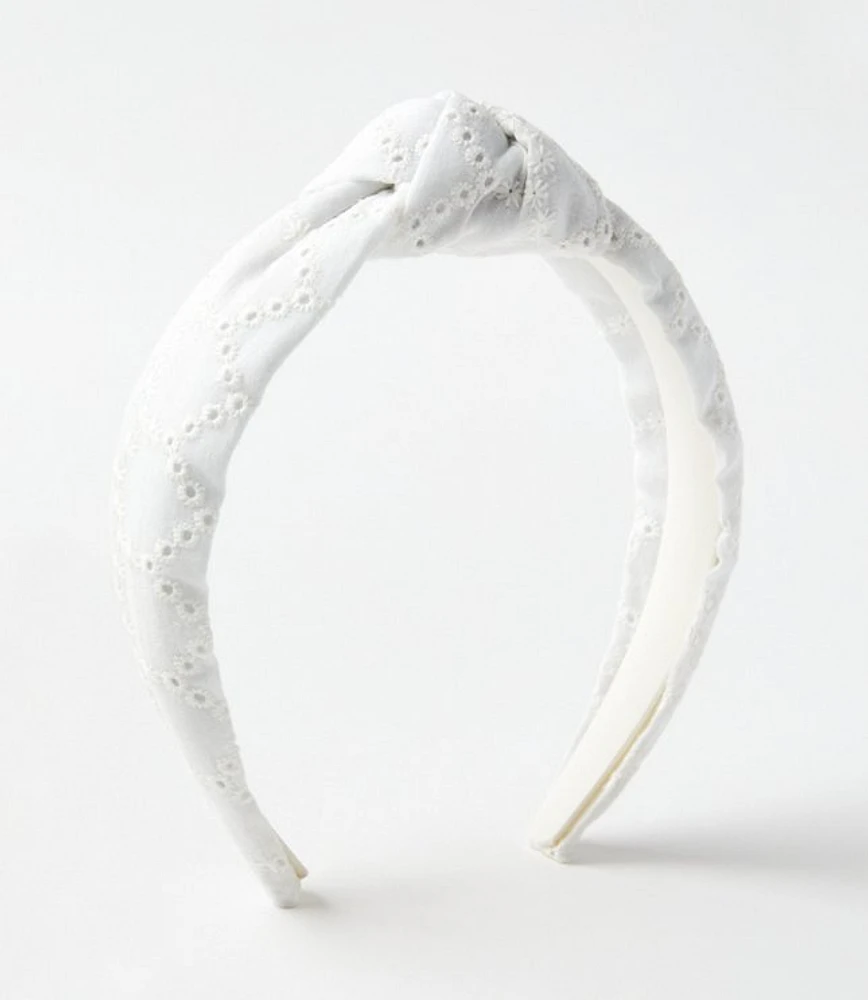 Eyelet Knot Headband