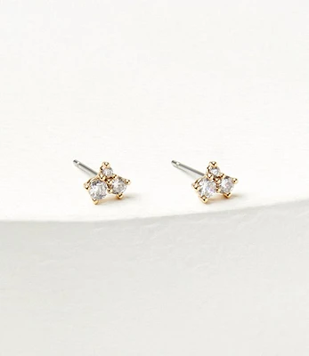 Demi Fine Cluster Stud Earrings