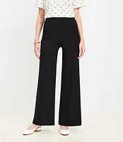 Tall Ponte Wide Leg Pants