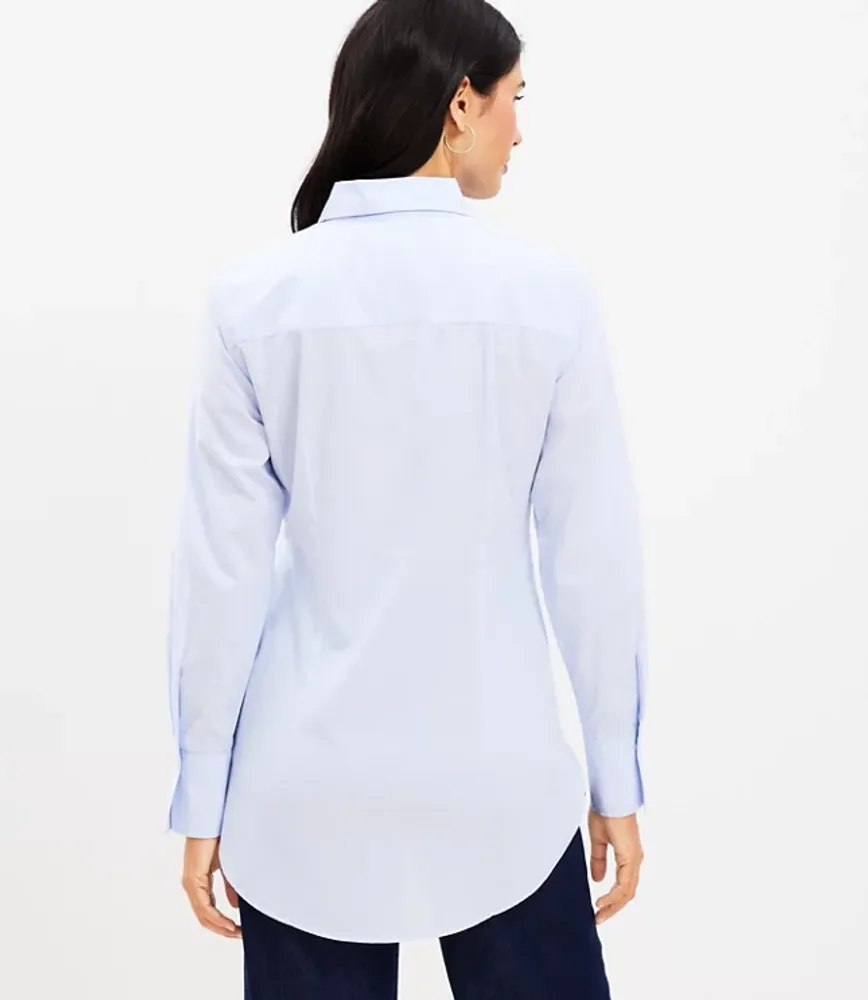 Petite Twist Everyday Tunic Shirt