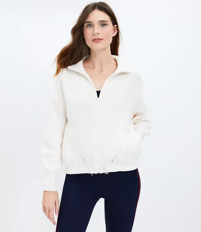 LOFT LOFT Lou & Grey Colorblock Cozy Up Sherpa Jacket