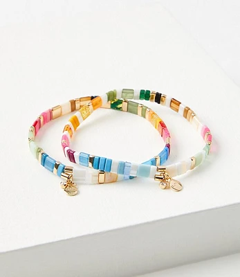 Chicklet Bracelet Set