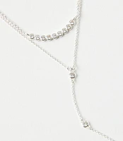 Glitzy Layered Y-necklace