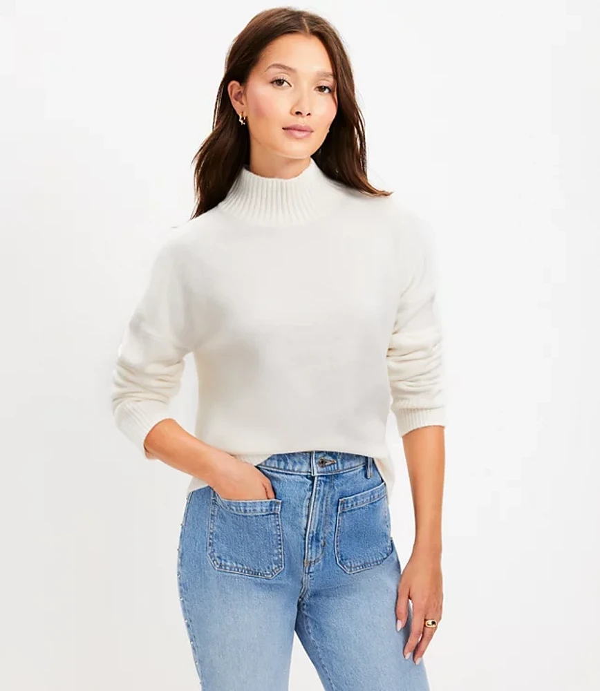 Modern Mock Neck Sweater