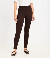 Petite Seamed Ponte Leggings