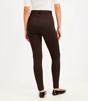 Petite Seamed Ponte Leggings