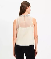 Crystal Mesh Tank Top