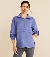 Lou & Grey Scubasoft Half Zip Pullover