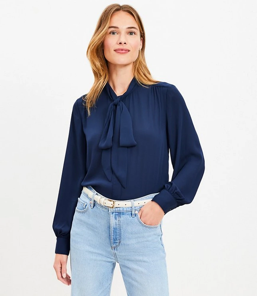 Petite Bow Blouse