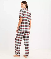 Plaid Pajama Set