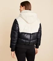 Lou & Grey Sherpa Puffer Jacket